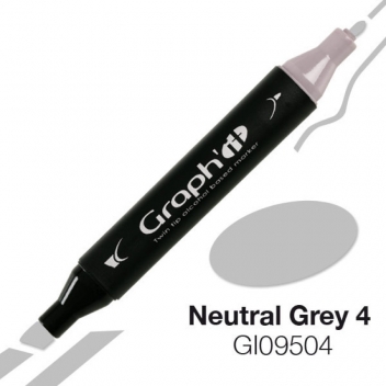 GI09504 - 3700010095047 - Graph\'it - Marqueur à l’alcool Graph\'it 9504 Neutral Grey 4 - 2