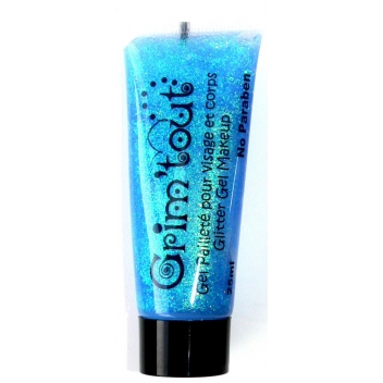 GT41975 - 3700010419751 - Grim\'tout - Maquillage pour enfant Gel pailleté Turquoise 25 ml