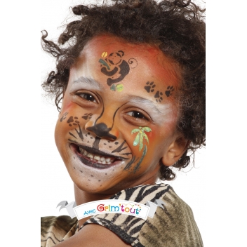 GT41197 - 3700010411977 - Grim\'tout - Maquillage enfant Galet Chocolat - 3