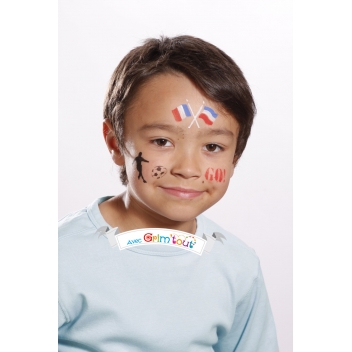 GT41603 - 3700010416033 - Grim\'tout - Pochoir de maquillage pour enfant Sport - 2
