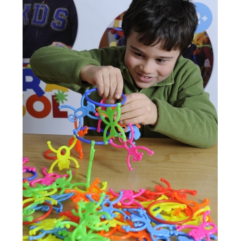MM30303 - 8009971303037 - Ludus - Jeu de construction pour enfant Super Acrobates 100 pièces - 2