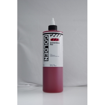 4-08541 - 0738797854161 - Golden - Encre Acrylic High Flow Golden VI 473ml Rouge Quinacridone