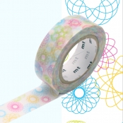 Masking Tape MT EX ellipses - spirograph