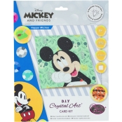 Carte à diamanter DISNEY 18 cm Mickey