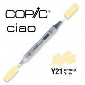 Marqueur à l\'alcool Copic Ciao Y21 Buttercup Yellow