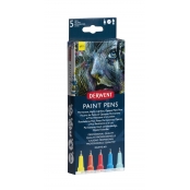 Marqueurs peinture opaque Derwent Paint Pen 5 palette n°1