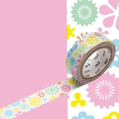 Masking Tape MT EX fleurs pastel