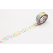 Masking Tape MT EX fleurs pastel