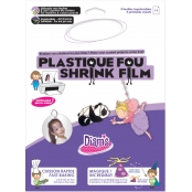 Plastique fou Blanc imprimable recto verso 5 feuilles