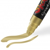 Marqueur Graph\'it Shake pointe XL Doré 0002