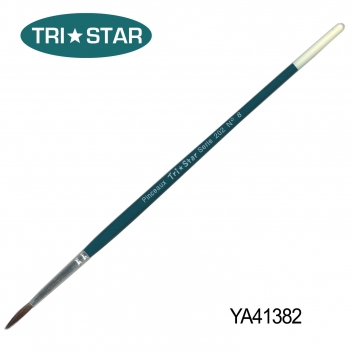 YA41382 - 3700010413827 - Tri Star - Pinceau écolier Poils de Poney n°8 - lot de 10 pinceaux