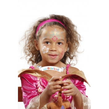 GT41599 - 3700010415999 - Grim\'tout - Pochoir de maquillage pour enfant Fleurs - 3