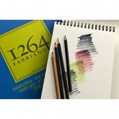 Bloc Papier Dessin 1264 A3 180g Spiral haut 50 feuilles 29,7x42 cm