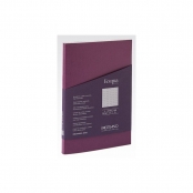 Carnet à dessin EcoQuaPlus Points A5 90gsm 90 feuilles Dos collé Violet