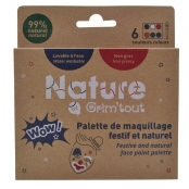 Palette de maquillage pour enfant WOW! 6 couleurs