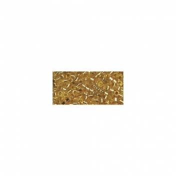 14762807 - 4006166378409 - Miyuki - Perle Miyuki Delica 11/0 DB42 Garniture argent Topaze clair