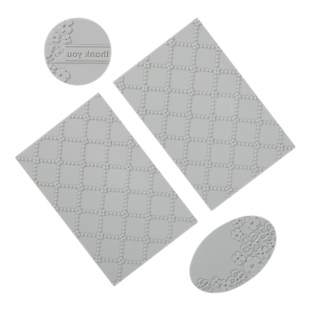 57952000 - 3359900001059 - Fiskars - Set de plaques suppl. Grand Format Favor Wrap x2 - 3