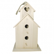 Nichoir à oiseau en bois 39 cm