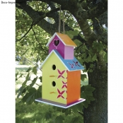 Nichoir à oiseau en bois 39 cm