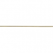 Cire Bande déco Doré 2 mm 20 cm 15 pièces