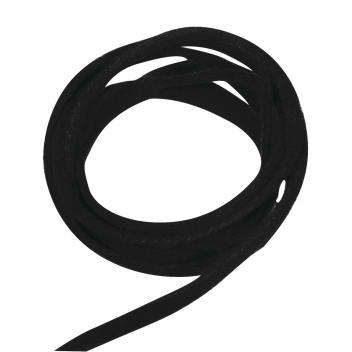 8300001 - 4006166024429 - Rayher - Cordon en daim (2,5 m) Noir - 2
