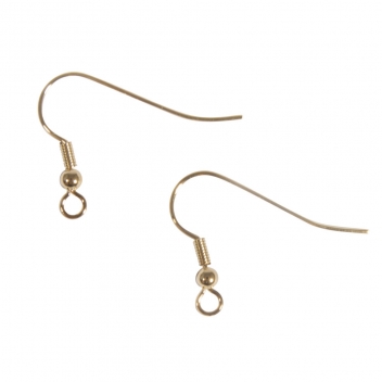 2107006 - 3700982201101 - Rayher - Boucles d\'oreille américaines Doré 20 mm La paire