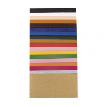 3102600 - 4006166038730 - Rayher - Feuille de cire Assortiment 18 couleurs 10 x 5 cm - 5