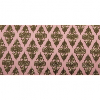 3142816 - 4006166306945 - Rayher - 1 feuille de cire Rose et doré Ornements 20 x 10 cm - 2