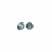 Perle Cristal Swarovski Topaze fumée Ø 3 mm