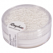 Perle rocaille cirée Blanc 2,6 mm