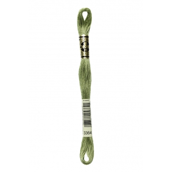 117MC/3364 - 0077540053841 - DMC - Fil Mouliné DMC Gold Concept 8M Col. 3364 Broderie et Point de Croix - France - 2