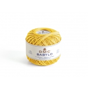 Fil à crocheter Babylo Gross. 10 - Col. 973 - Jonquille