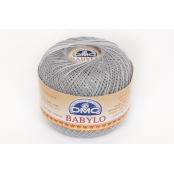 Fil à crocheter Babylo Gross. 20 - Col. 415 - Gris Chrome