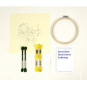 Kit Broderie Marie-Dominique Procureur Mimosas