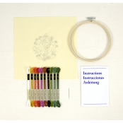 Kit Broderie Celeste Johnston Jardin Du Sud