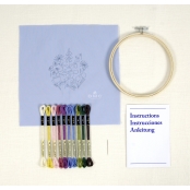 Kit Broderie Celeste Johnston Jardin Anglais