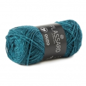 Fil de jute pour accessoire mode Ouzo Bleu canard 23