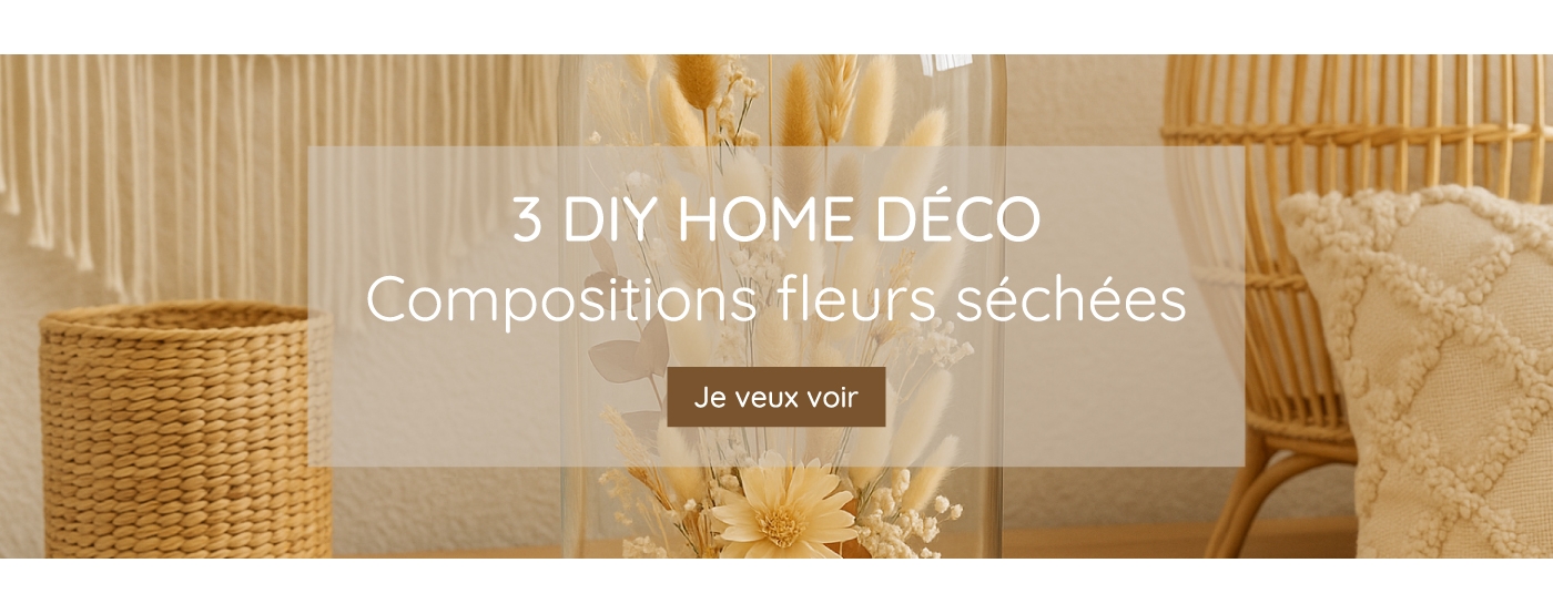 DIY fleurs séchées