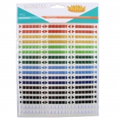 Gommettes 3D epoxy Formes Géométriques 960 pièces