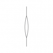 Aiguille pour enfiler des perles 11,4 cm