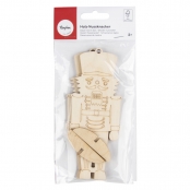 Casse Noisette en bois 16x6 cm 2 pièces