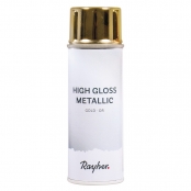 Peinture en spray High gloss Métallique Doré 200ml