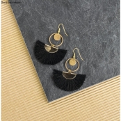 Anneaux plats en métal Doré 2,5 et 2 cm 4 pièces