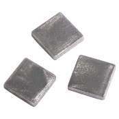 Mosaïque acrylique 1 cm Métallique Argenté brillant 205 pièces 50 g