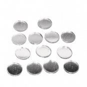 Mosaïque miroir Argenté Rond 1cm 70 pièces