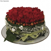 Mousse pour piquer les fleurs 10 cm Hauteur 6 cm