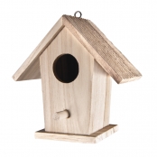 Nichoir en bois 12x7,5x13cm
