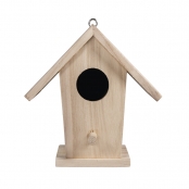 Nichoir en bois 12x7,5x13cm