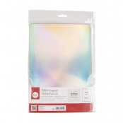 Papier à effet Hologramme A4 210g/m² Argenté 10 pièces