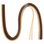 Papier pour Quilling Marron 53x0,6cm 100 pièces
